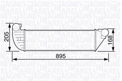 MAGNETI MARELLI 351319203580 -  Интеркулер